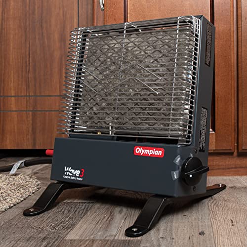 Camco Olympian Wave Heater Leg Stands - Converts Your Olympian Wave Heater into a Portable Style Heater, Fits All Olympian Wave Heaters: Wave 3, Wave 6, Wave 8-2 Pack (57701) - Image 2