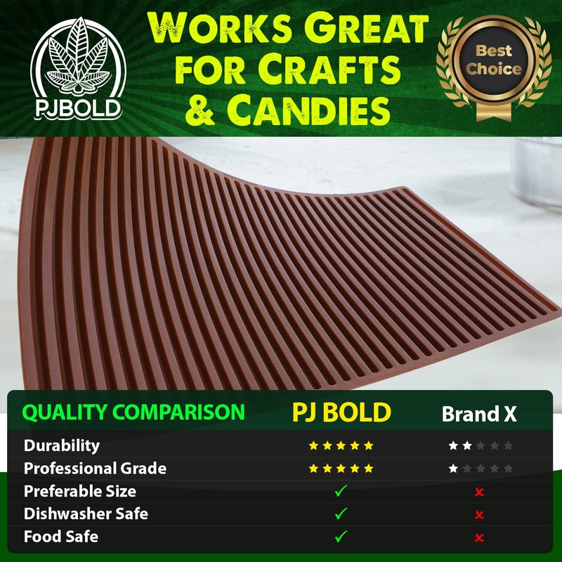 PJ Bold Gummy Candy Rope Mold - 1/3 Sheet Size - Image 5