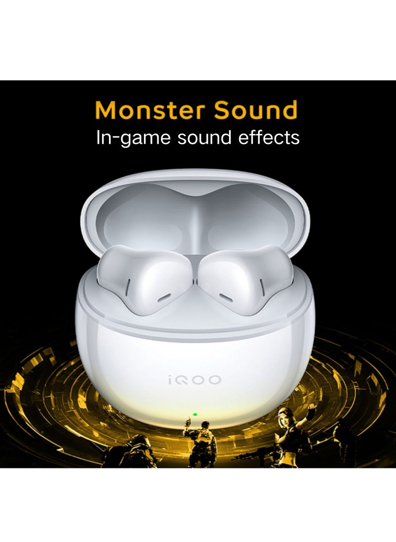 iQOO - TWS Air2 Elevate Your Gaming Experience with 55ms Low Latency Premium Earbuds - Image 1