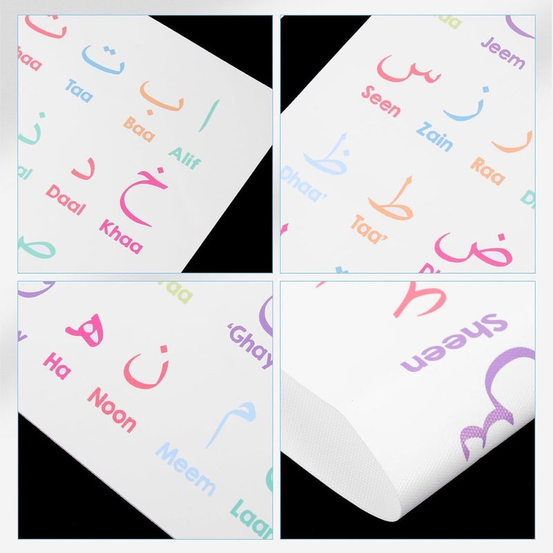 Arabic Alphabet and Numbers Poster - Educational Wall Chart for Kids - Image 5