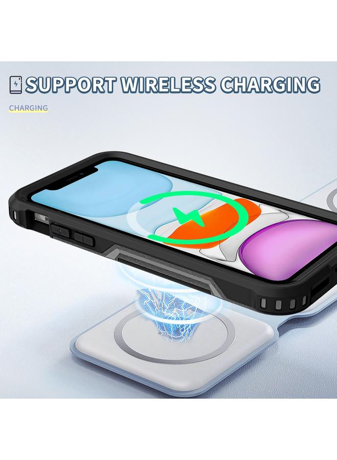 S-TOP Case For iPhone 11 3 in 1 PC + TPU Shockproof Phone Case - Image 5