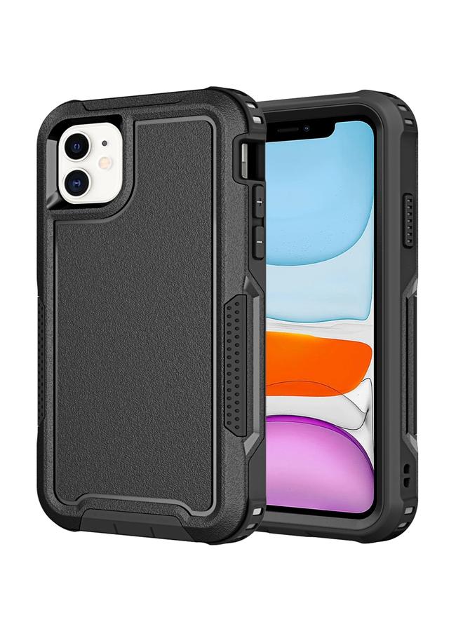 S-TOP Case For iPhone 11 3 in 1 PC + TPU Shockproof Phone Case - Image 1