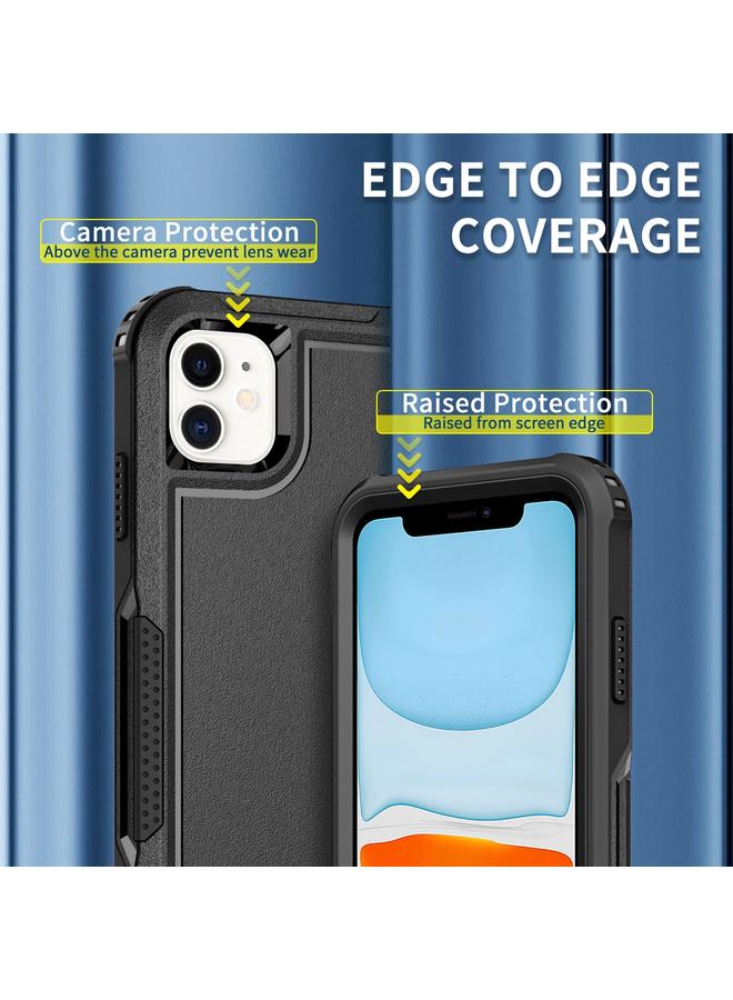 S-TOP Case For iPhone 11 3 in 1 PC + TPU Shockproof Phone Case - Image 3