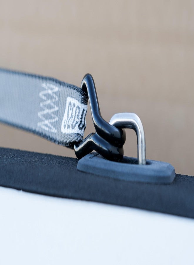 Secure Tite Ratchet Straps 4 Pack, Retractable Ratcheting Tie Down Straps with Hooks - 1-1/4” x 16’ Truck Tie Down Straps - Vinyl Double J-Hooks, 1000 lbs. Working Load Limit, 3000 lbs. Break Strength - Image 4