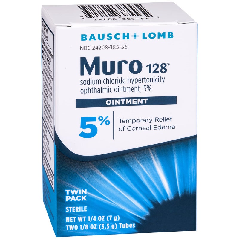 Bausch + Lomb مرّو 128 مرهم عيني معقم 5%، عبوة مزدوجة - 0.25 أونصة SKU 3701117 - Image 3