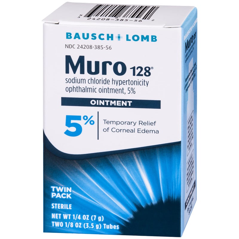 Bausch + Lomb مرّو 128 مرهم عيني معقم 5%، عبوة مزدوجة - 0.25 أونصة SKU 3701117 - Image 2