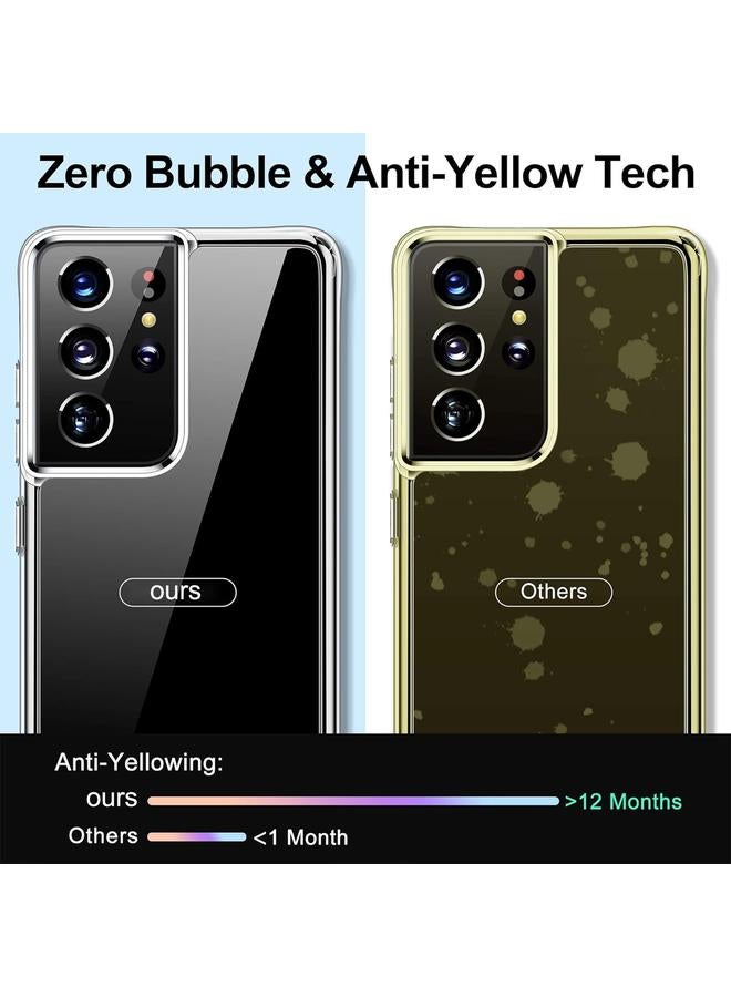 S-TOP Case For Samsung Galaxy S21 Ultra 5G Transparent Frosted MagSafe Phone Case - Image 5