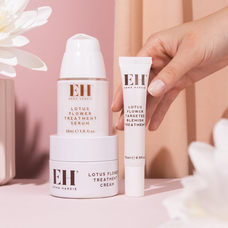 Emma Hardie Lotus Flower Blemish Treatment Serum, Acne Serum with Hyaluronic Acid and Niacinamide, Facial Serum for Oily Skin Control - Image 4
