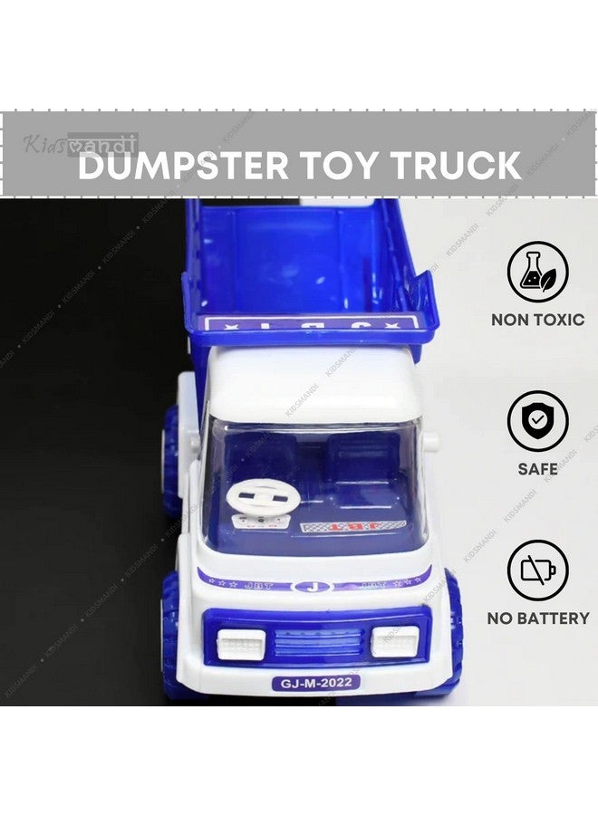 Kids Mandi لعبة شاحنة ماندي سوبر دumper للأطفال | مركبة بناء دفع واذهب للأطفال الصغار | لعبة متينة للأولاد والبنات من عمر 3 سنوات وما فوق - Image 2