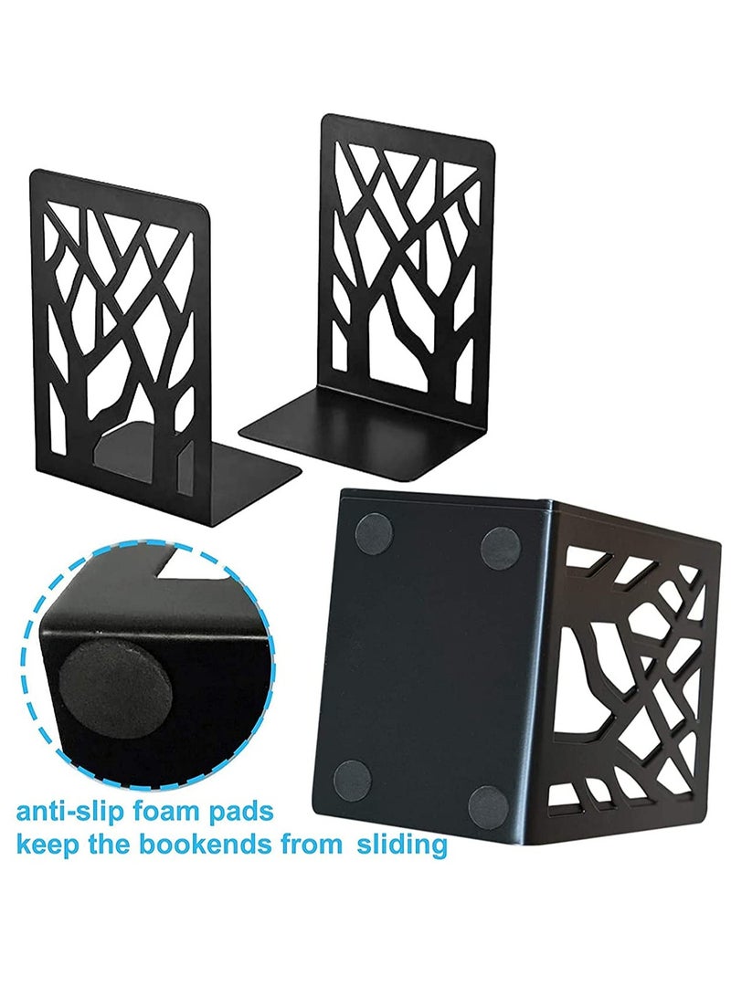 Zikra 1 Pairs Book Ends for Shelves Bookends for Office, Book Ends for Heavy Books Book Shelf Holder Stand Home Decorative - Image 3