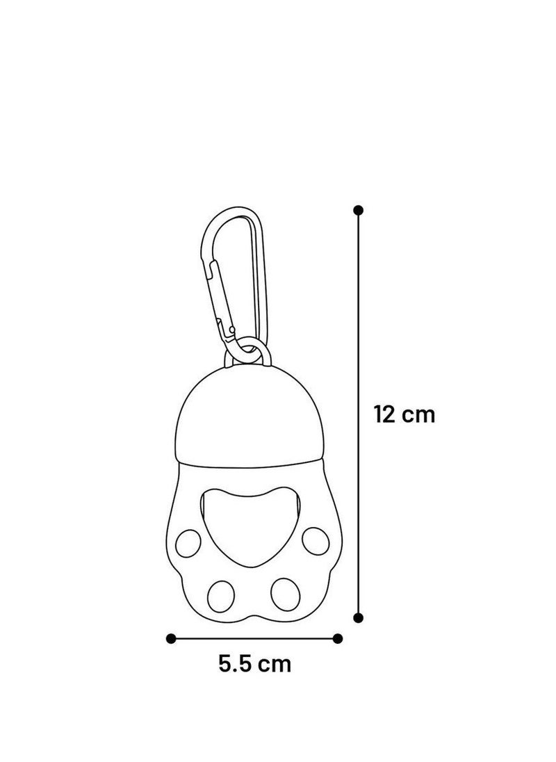 amchi baby - Diaper Disposal Bag Dispenser with 2 Garbage Bag Rolls - Image 1