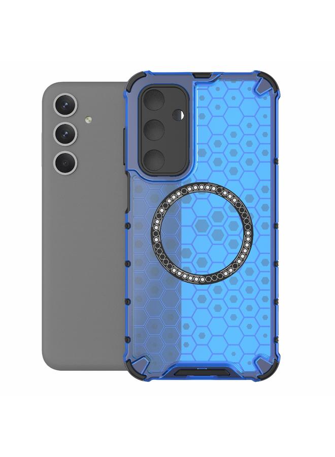 اس-توب جراب لهاتف Samsung Galaxy M35 5G مع حلقة مغناطيسية قرص العسل، جراب هاتف مقاوم للصدمات - Image 4