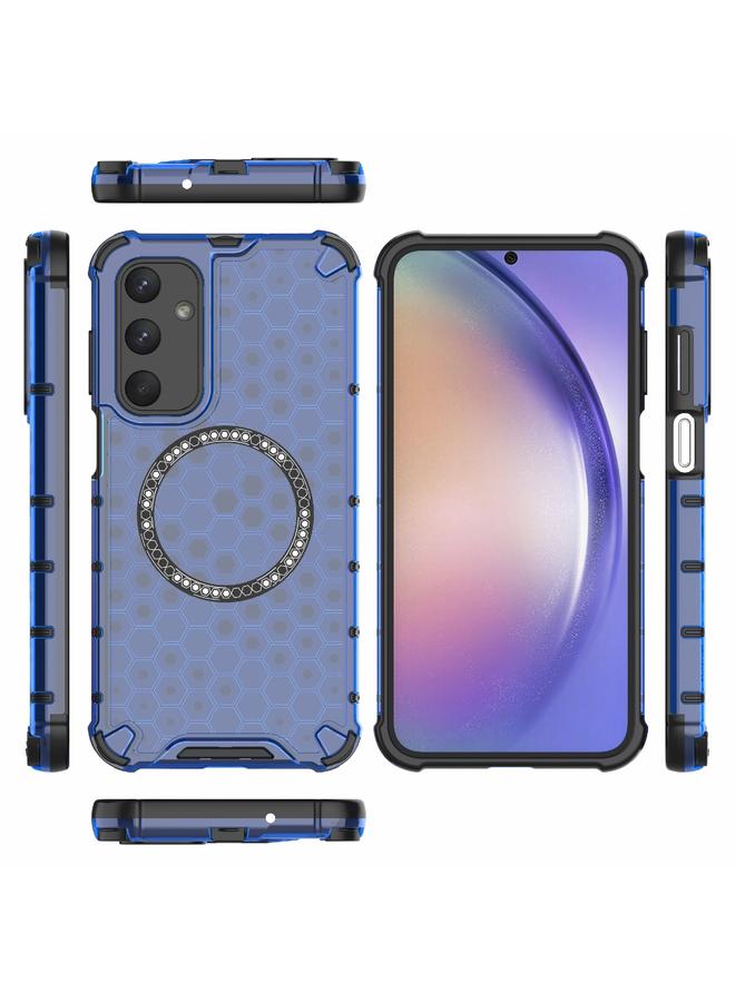 اس-توب جراب لهاتف Samsung Galaxy M35 5G مع حلقة مغناطيسية قرص العسل، جراب هاتف مقاوم للصدمات - Image 3