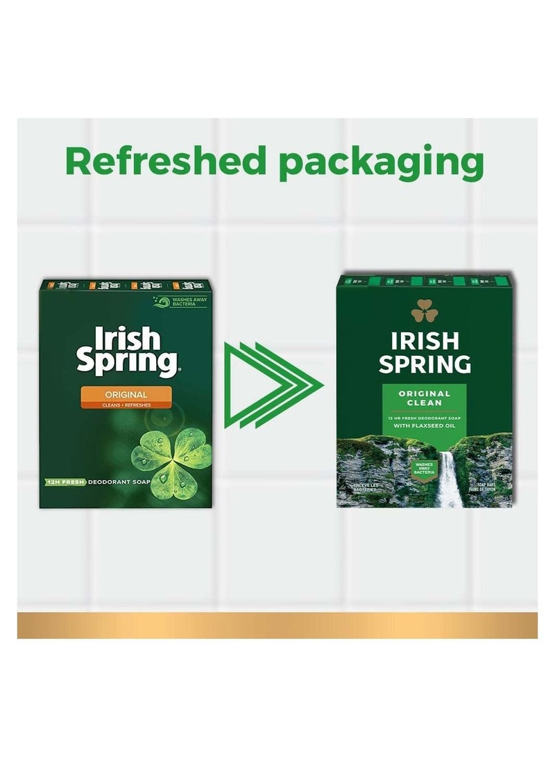 Irish Spring Irish Spring Deodorant Soap Original 6 Count  - Image 2