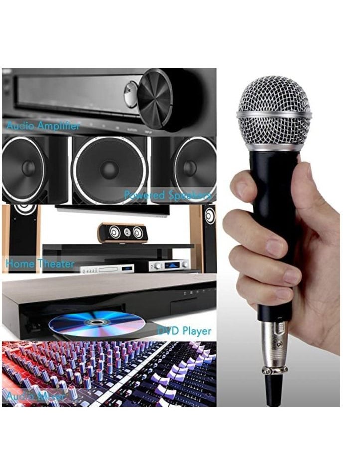 ميكروفون صوتي ديناميكي من Mike Music – قلبي الشكل (ميكروفون، أسود)  - Image 4