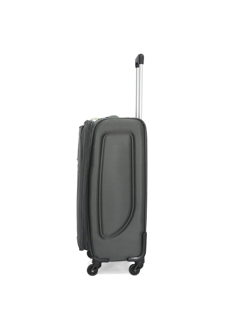 GIORDANO - Giordano Softside  Luggage Trolley 3 PCS Set ,Grey - Image 1