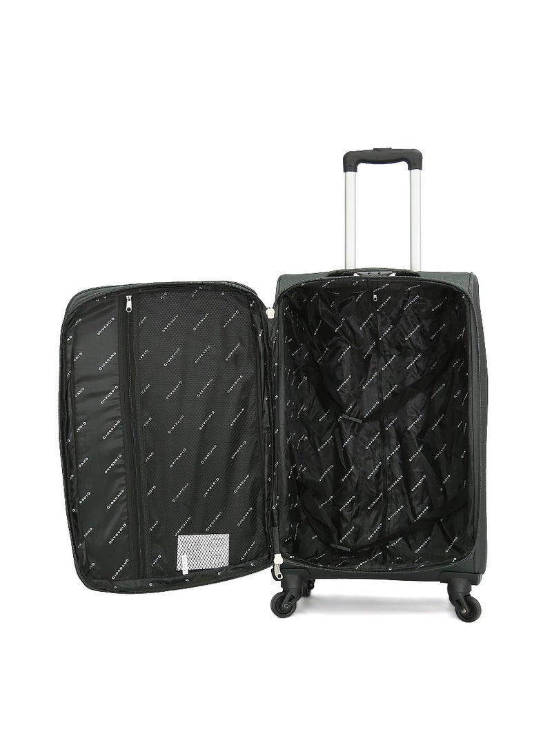 GIORDANO - Giordano Softside  Luggage Trolley 3 PCS Set ,Grey - Image 1