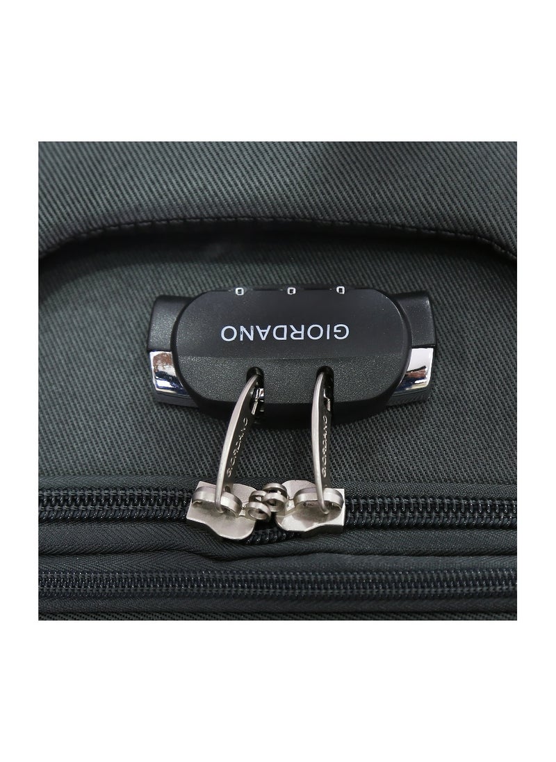 GIORDANO - Giordano Softside  Luggage Trolley 3 PCS Set ,Grey - Image 1