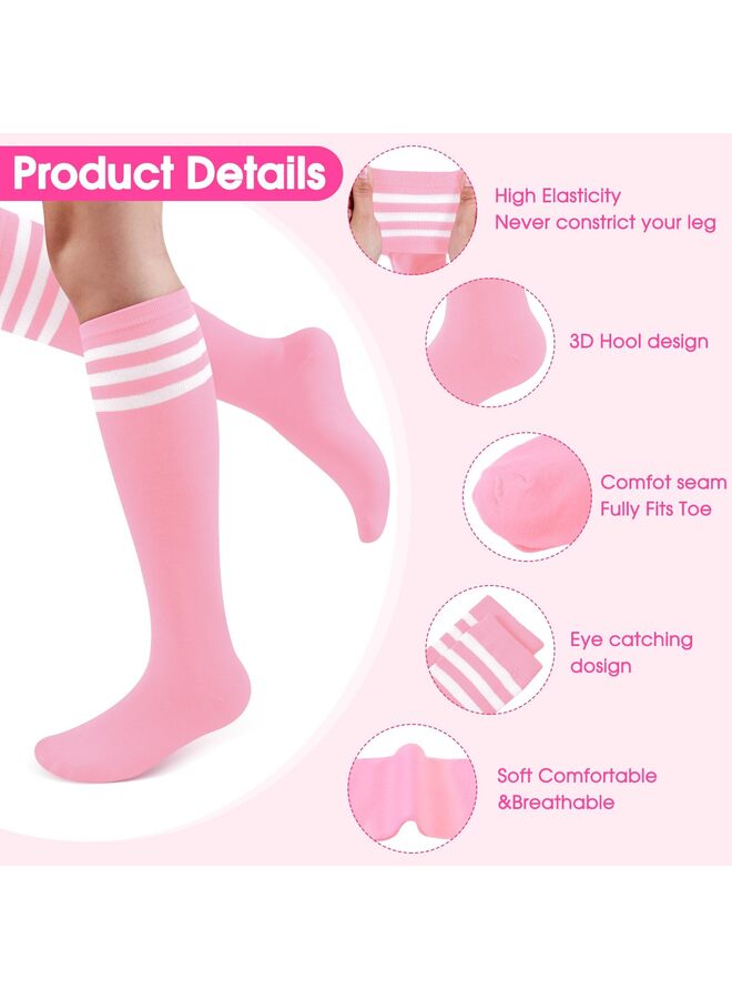 5 Layered Tutu Skirt for Kids Tulle Tutu Skirt with Tube Socks Princess Runners Costumes Cosplay for Girls Kids - Image 4