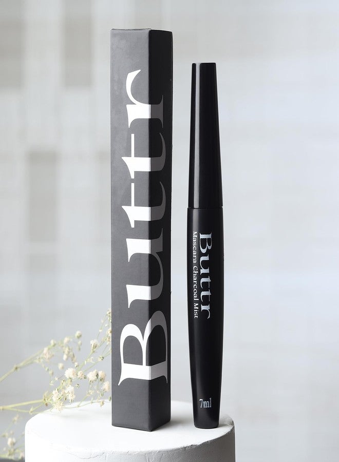 Buttr Waterproof Mascara Black | 24H Long-Lasting Smudge-Proof Formula | Volumizing, Curling & Lengthening Mascara for Women | 7 ml - Image 4