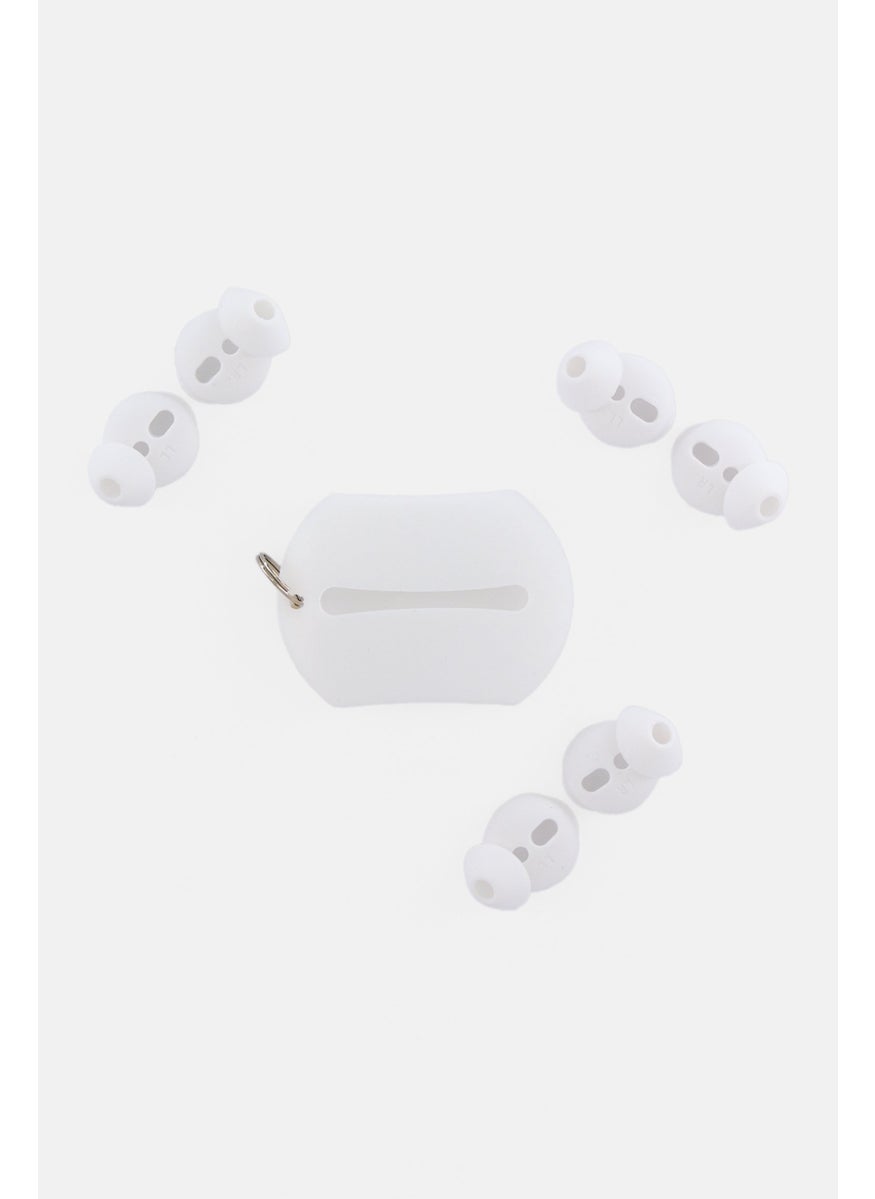 Ahastyle - 3 Pairs Small Airpods And Earpods Soft Silicone Cover, White - Image 1