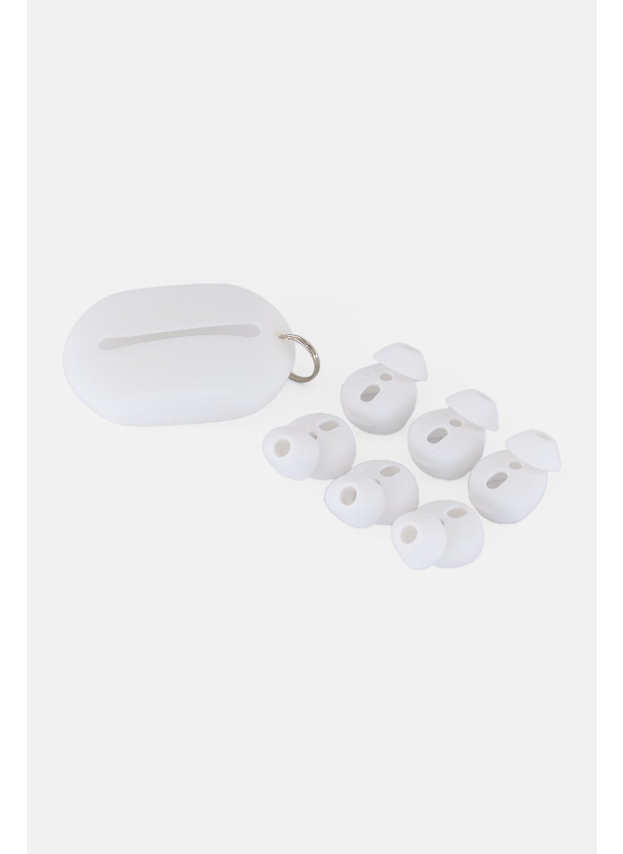 Ahastyle - 3 Pairs Small Airpods And Earpods Soft Silicone Cover, White - Image 1