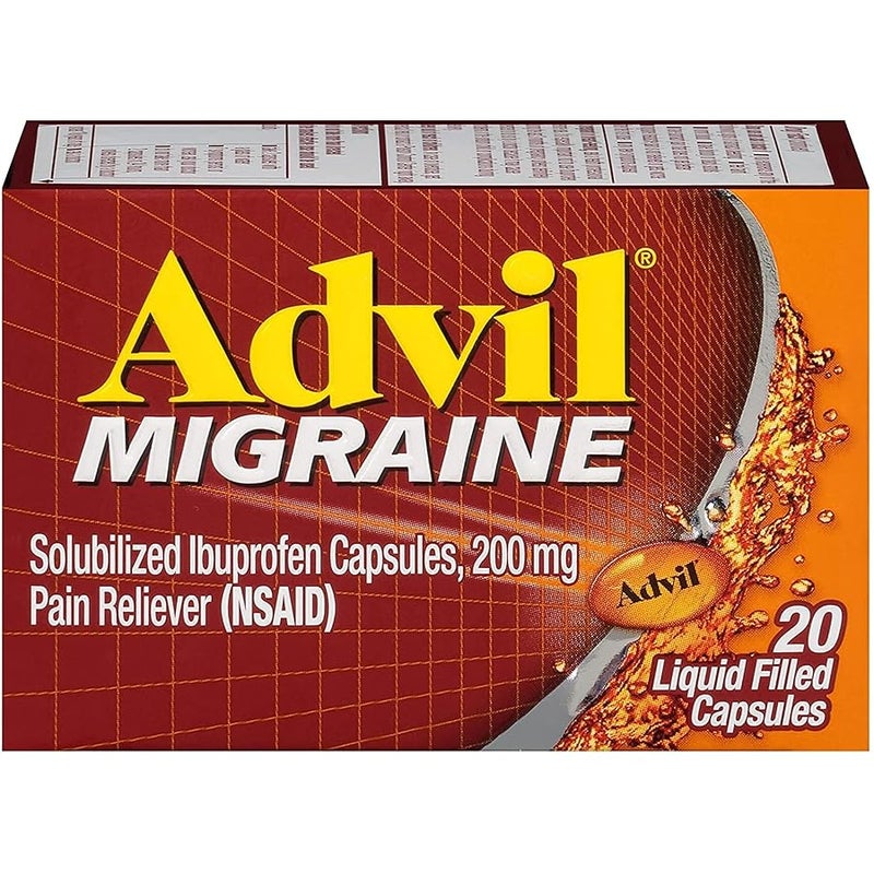 Advil 200 mg Liquid Filled Capsules 20 ea - Image 1
