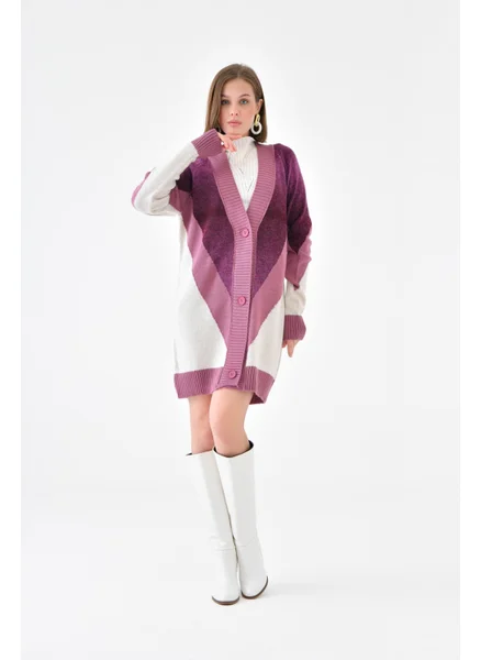 جارمي Women's Transitional Cardigan Rose