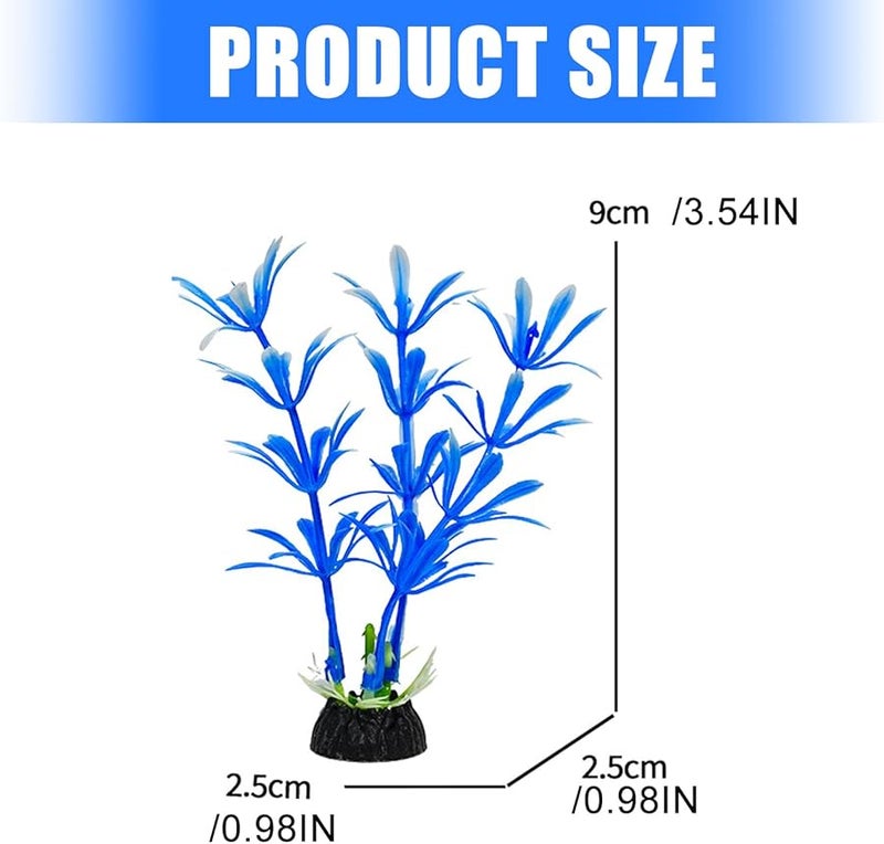 Artificial Aquarium Leaves Plant Decor For Shrimp Tanks Terrarium Habitat - Image 3