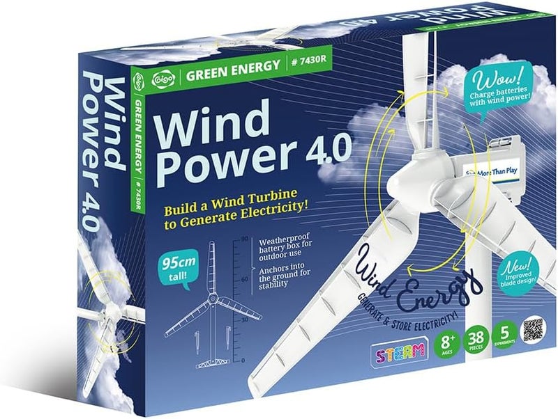 Gigo Wind Power 4.0 - Advanced Wind Turbine Building Kit - Image 1