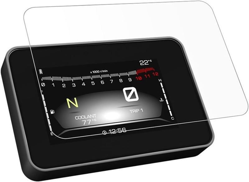 QASULER Motorcycle Dashboard Screen Protector for Yamaha MT07 Tracer 7 - Image 1