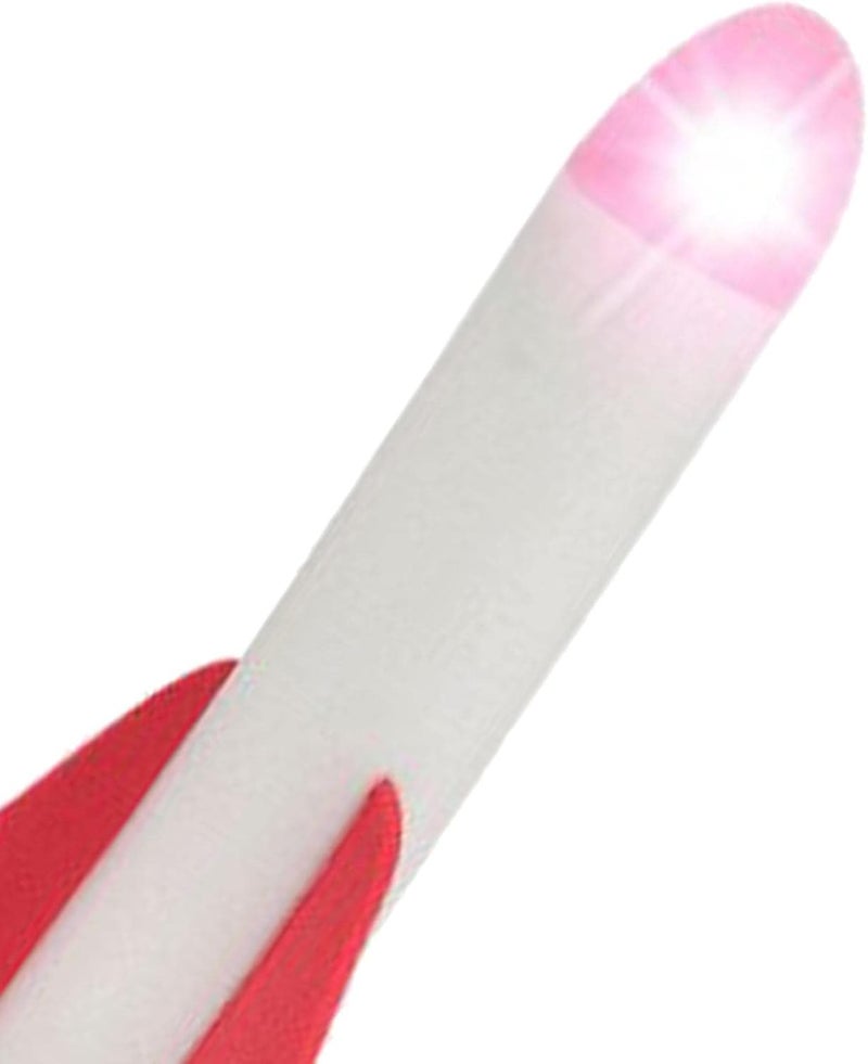 klarako Toy Rocket Launchers for Kids, Outdoor Toys for Kids, Outdoor Air Rocket Toys, Summer Toy Outdoor Sports Games Gifts for Toddlers Kids Boys Girls  4 LED Rockets - Image 2