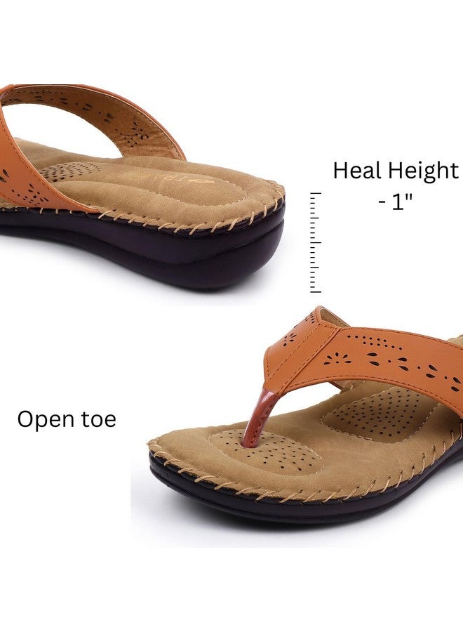 Trase شباشب ونعال نسائية من TRASE | حذاء دكتور أورثو المريح للنساء والفتيات | خفيف الوزن، نعل داخلي ناعم، مريح وأنيق | أحذية لمرضى السكري والعظام - لون بني، 7 المملكة المتحدة - Image 4