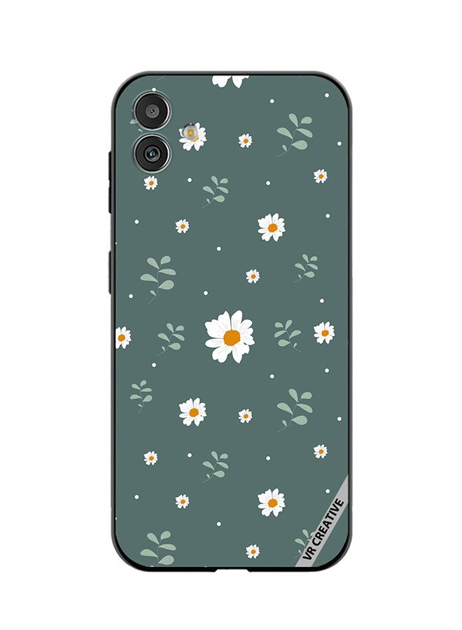 VR CREATIVE Protective Case Cover For Samsung Galaxy F14 Flower Design Multicolour - Image 1