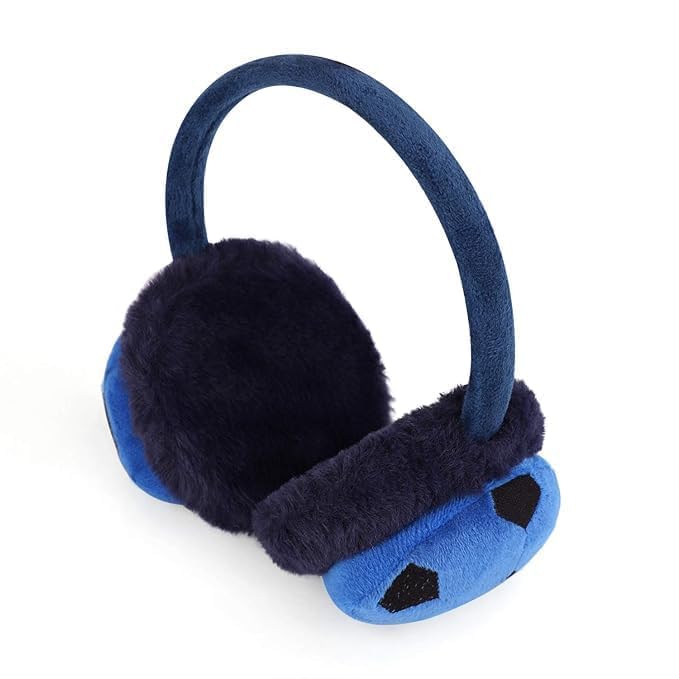 CLOTHERA Kid's Football Winter Warm Earmuffs (pack of 1) (Navyblue) - Image 2