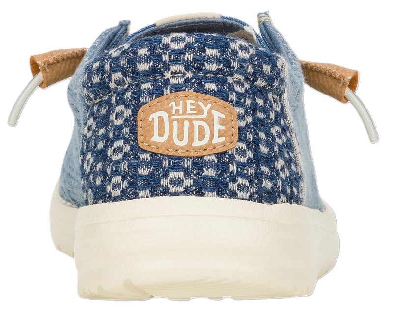 HEYDUDE Women's Wendy Crafted Boho Loafer Shoe, Blue, 10 - Image 2