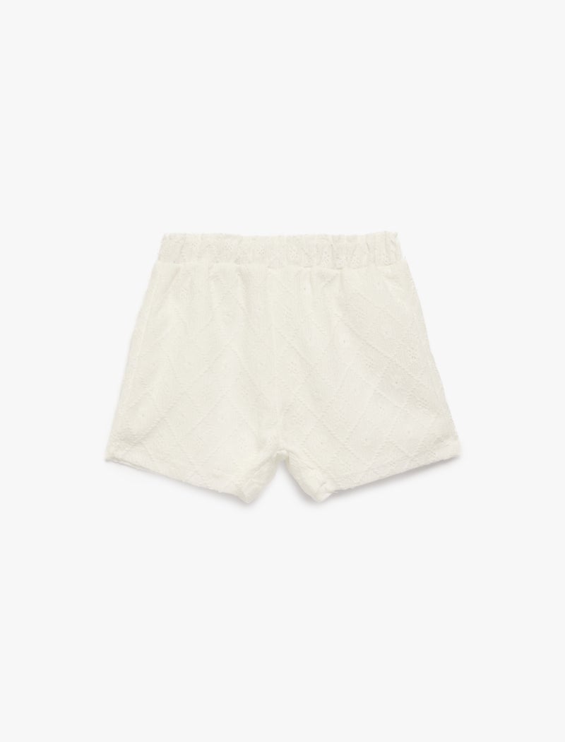 KOTON Eyelet Shorts - Image 3