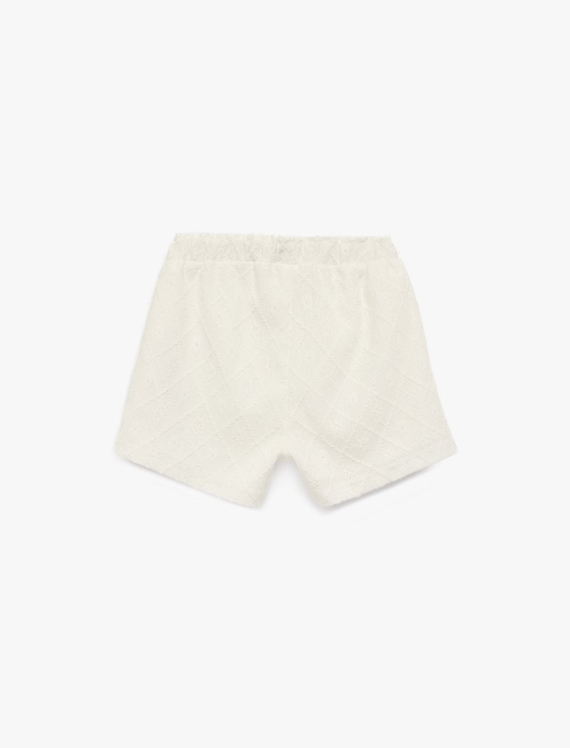 KOTON Eyelet Shorts - Image 4
