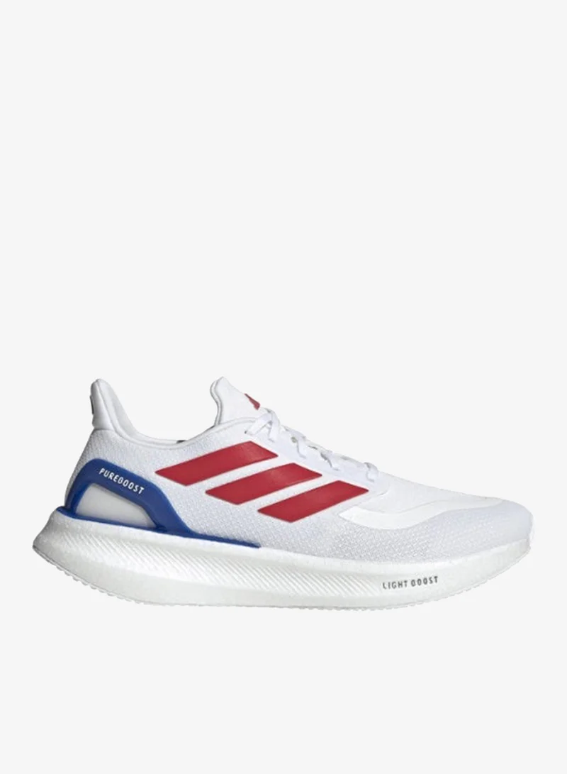 adidas حذاء جري بيوربوست  رجالي أبيض