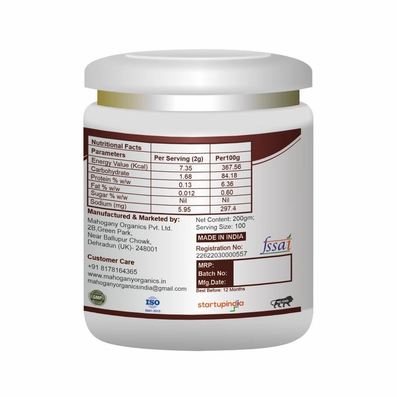Mahogany 7 Mushrooms Mix Coffee with beneficial effects of seven mushrooms 200g- Stress and Anxiety Relief - Image 3