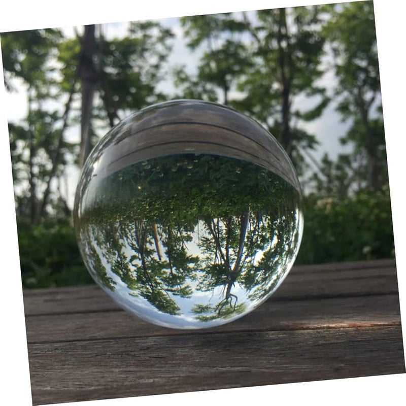 Transparent Crystal Ball Glass Sphere for Feng Shui Meditation Home Office Decor Photography Prop - Image 3