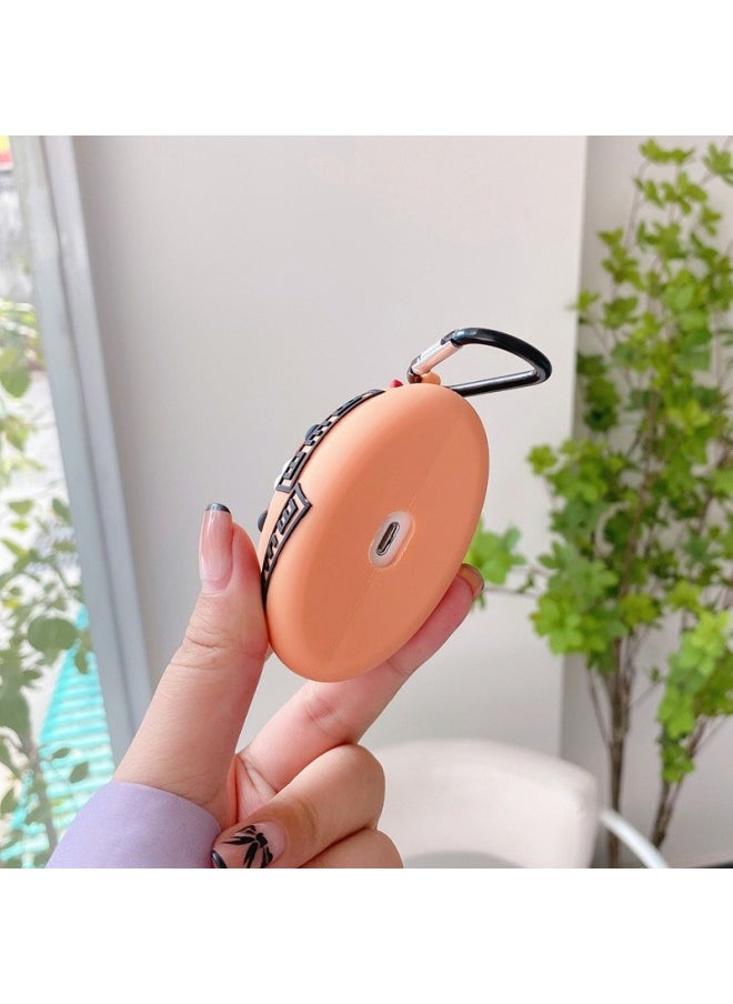 Generic - For Airpods Protective Case Pro Skunk 2 Sasuke 1/2 Second Generation Naruto Wireless Bluetooth Headset Silicone Case-Color:[Cat Skat] + Hook-Applicable Model:airpods 1/2 Generation - Image 1