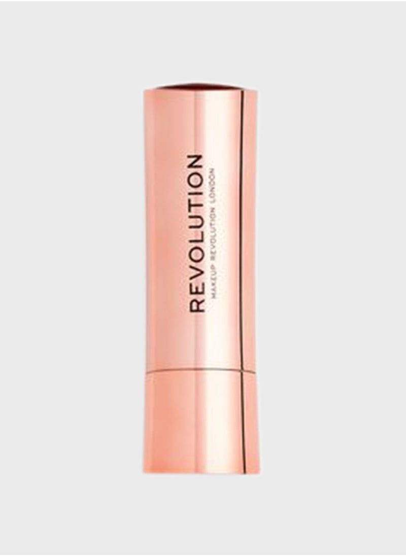 REVOLUTION Satin Kiss Lipstick Rose  - Image 3