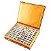 HEY PLAY Chinese Mahjong Set with Ornate Storage Case Traditional Mahjong Tile Game with 146 Engraved Tiles and Two Dice for Adults and Kids - Image 2