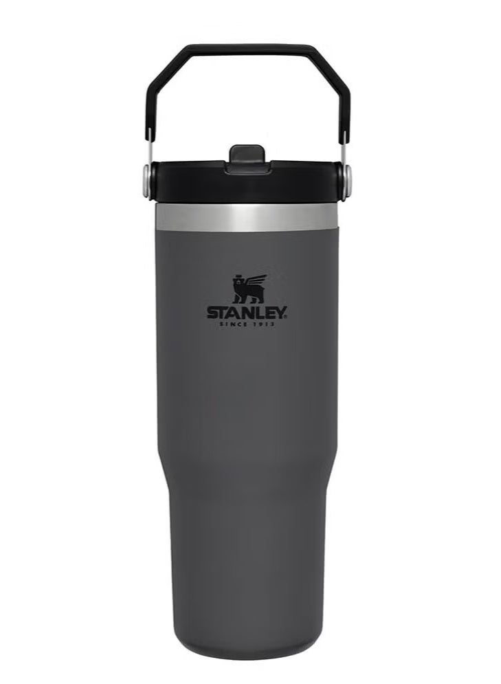 Stanley 30oz Stainless Steel Tumbler - Vacuum Insulated Water Bottle for Home, Office or Car Reusable Cup with Straw Leak Resistant Flip Cold for 12 Hours or Iced for 2 Days, 30oz - Image 1