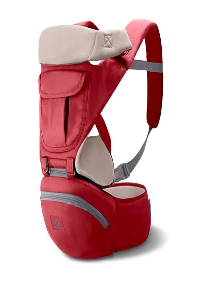 أو بيبي حاملة أطفال من أوبابي، مقعد للورك قابل للتعديل/مريح/خفيف الوزن/ناعم/يدعم أسفل الظهر، مصنوعة من القطن الأنيق مع 5 وضعيات للحمل، مناسبة للسفر والاستخدام اليومي، من حديثي الولادة إلى الأطفال الصغار (من 0 إلى 36 شهرًا). - Image 2