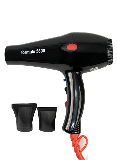 Hair Dryer Powerful Blow Dryer for Personal and Salon Use 2500W Black