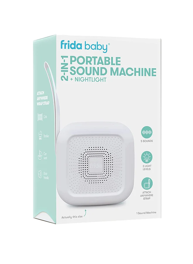 fridababy 2-in-1 Portable Sound Machine + Nightlight