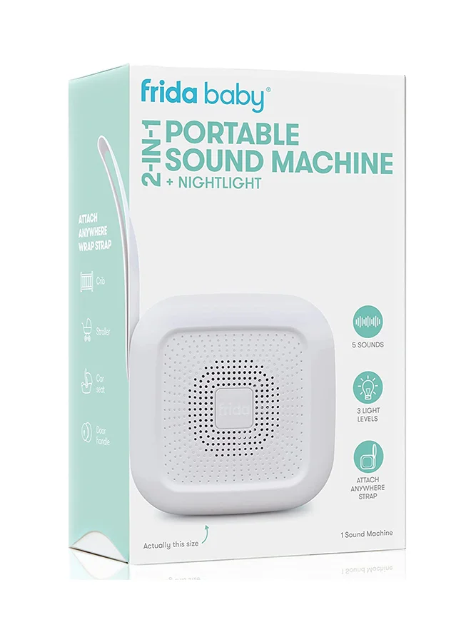 fridababy 2-in-1 Portable Sound Machine With Nightlight