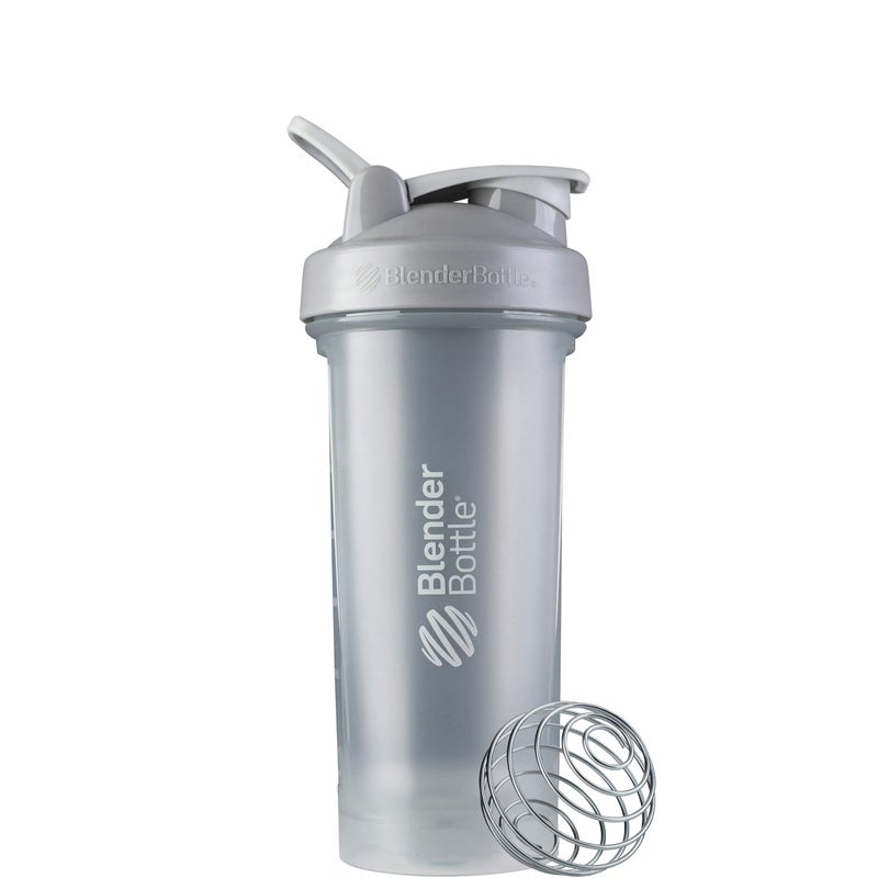 BlenderBottle Classic V2 Shaker Bottle Perfect for Protein Shakes and Pre Workout, 28-Ounce, Pebble Grey - Image 1